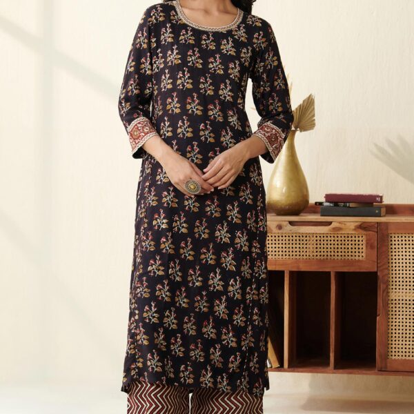 Sehra Kashaf Bagru Kurta