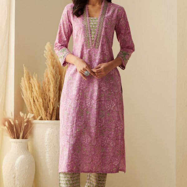 Rosheen Seerat Sanganeri Kurta