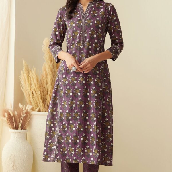 Gauhar Zarin Sanganeri Kurta