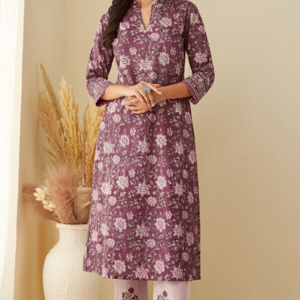 Nasrine Nadia Sanganeri Kurta