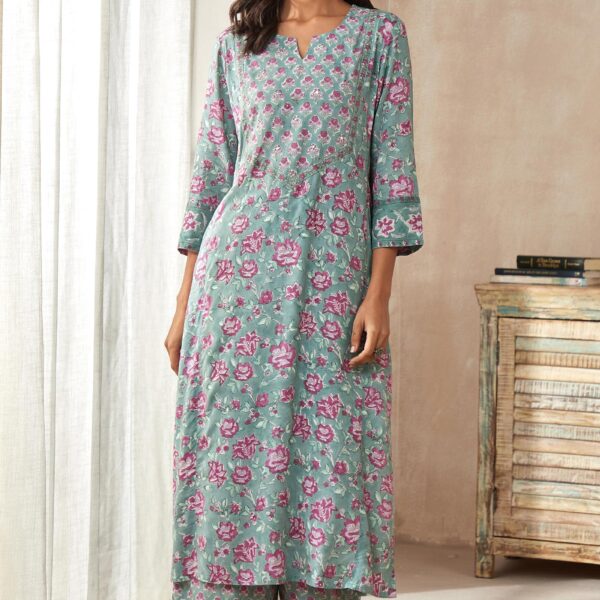 Gulshan Bagh Seher Sanganeri Kurta