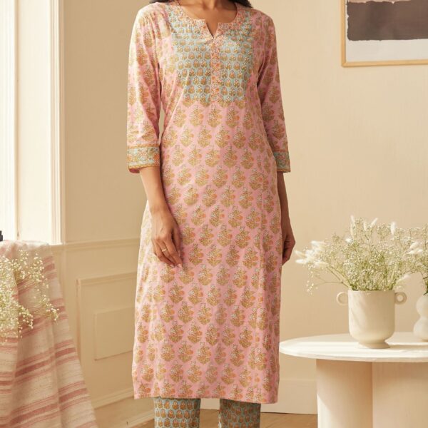 Mehrunissa Farah Sanganeri Kurta